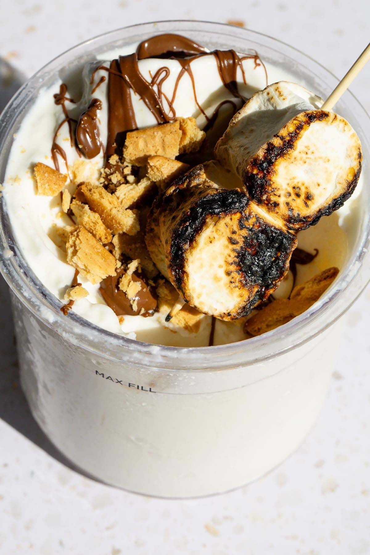 Ninja Creami S'mores ice cream