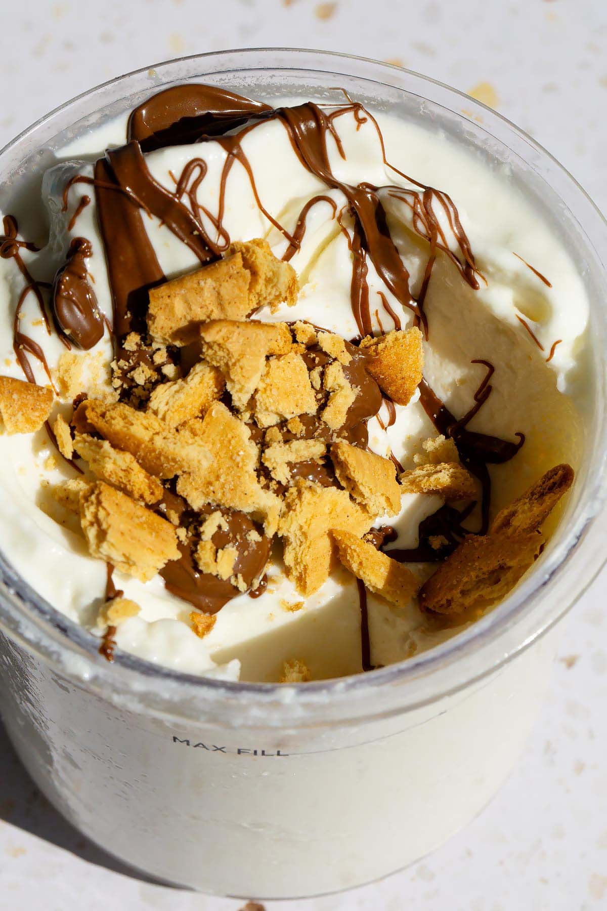 Ninja Creami S'mores ice cream