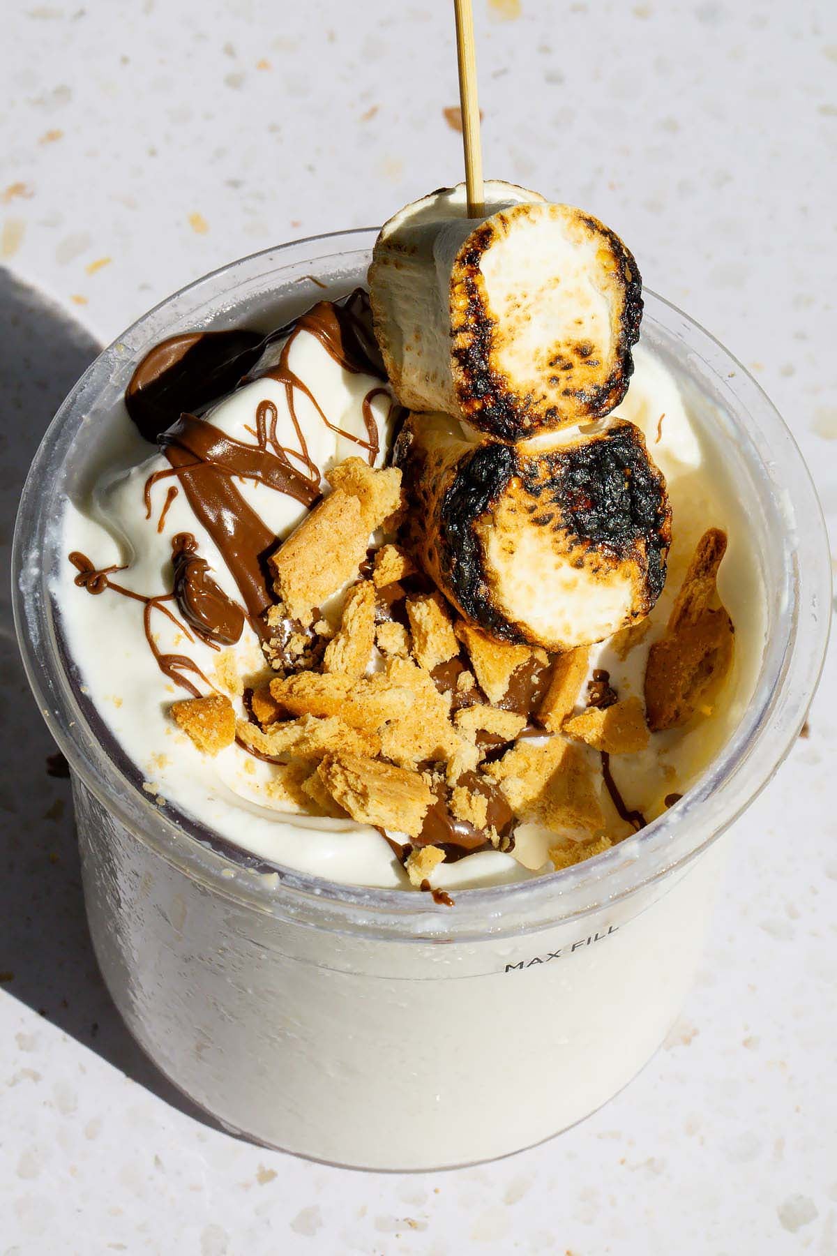 Ninja Creami S'mores ice cream