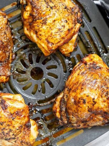 Ninja Crispi chicken thighs