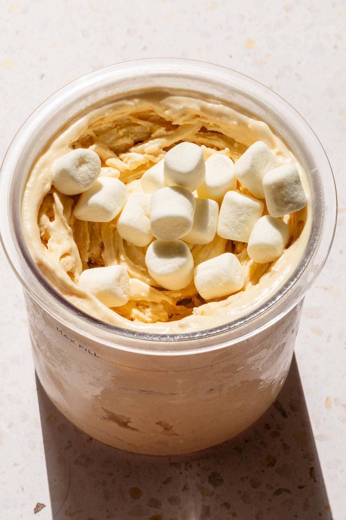 Ninja Creami fluffernutter ice cream