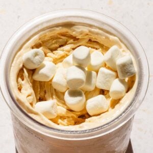 Ninja Creami fluffernutter ice cream
