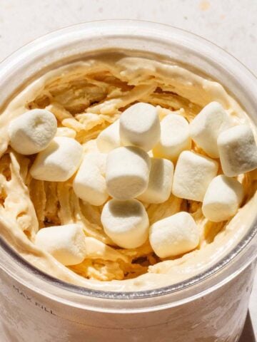 Ninja Creami fluffernutter ice cream