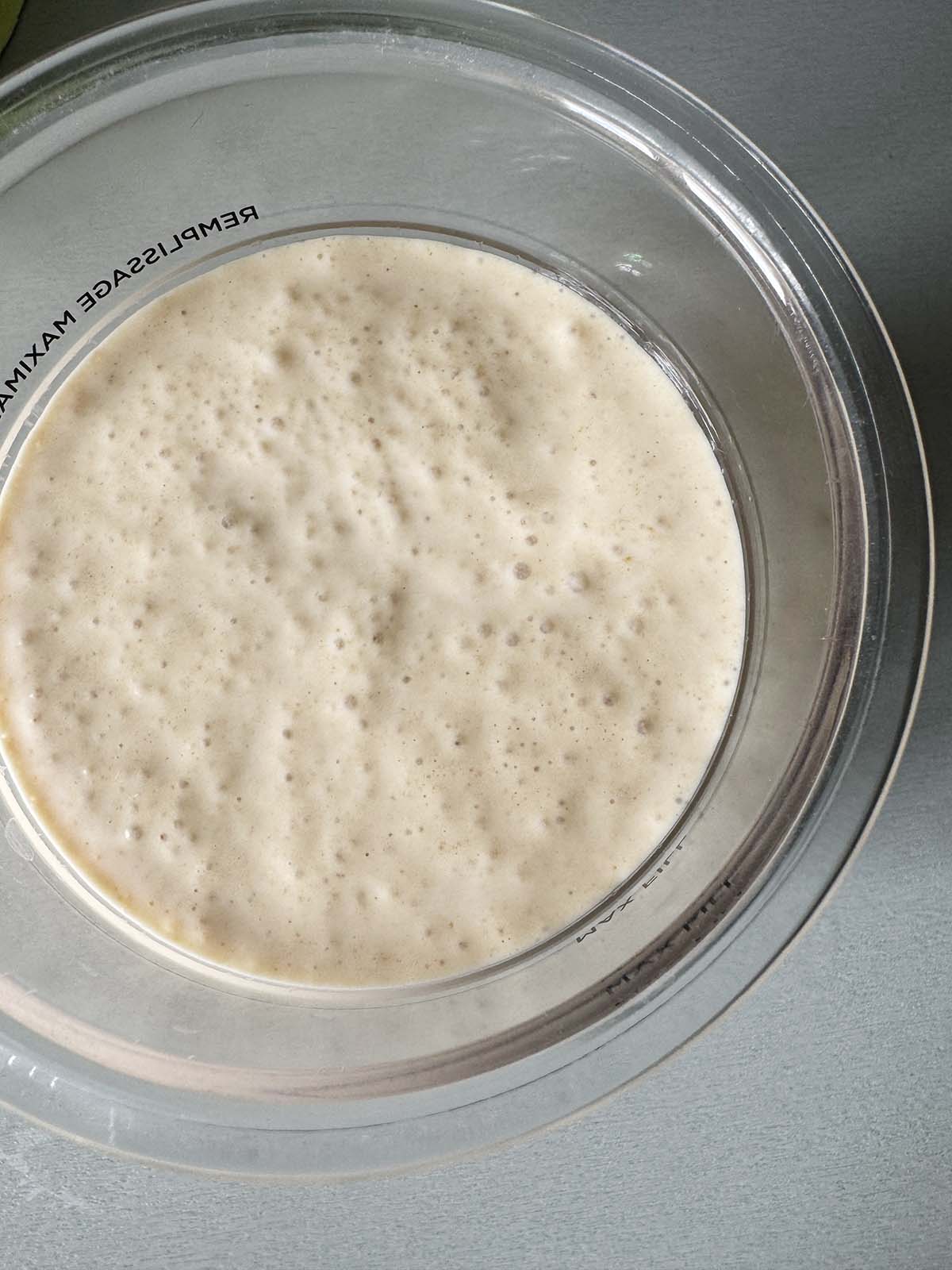 Adding ice cream to Ninja Creami pint