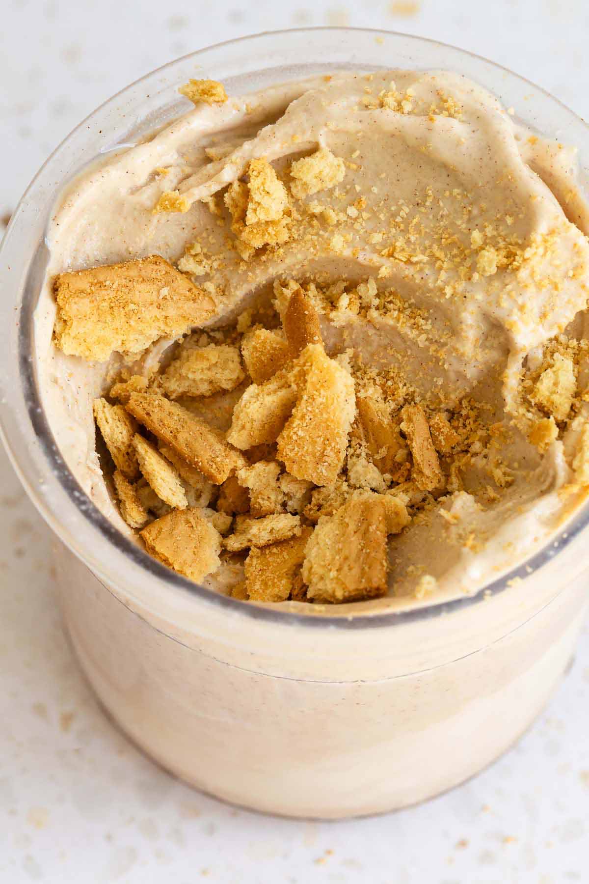 Ninja Creami cinnamon cheesecake ice cream