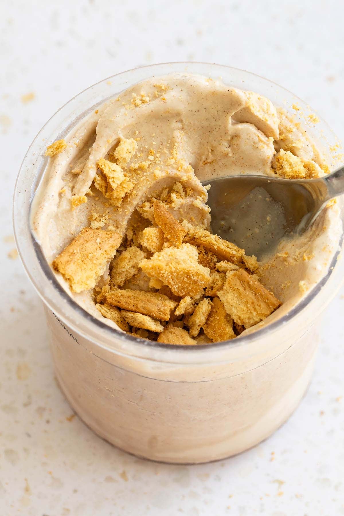 Ninja Creami cinnamon cheesecake ice cream