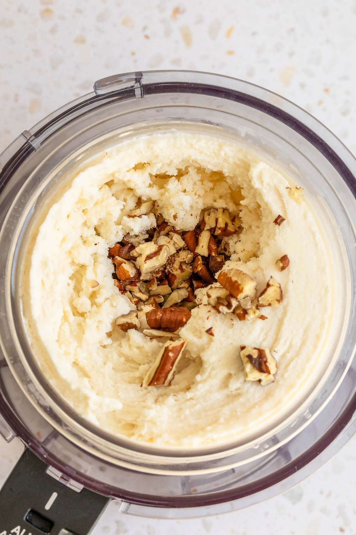 Adding chopped pecans to Ninja Creami