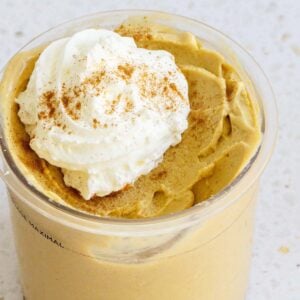 Ninja Creami pumpkin spice latte ice cream