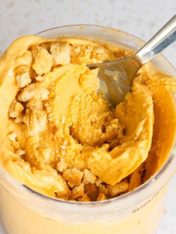 Ninja Creami pumpkin ice cream