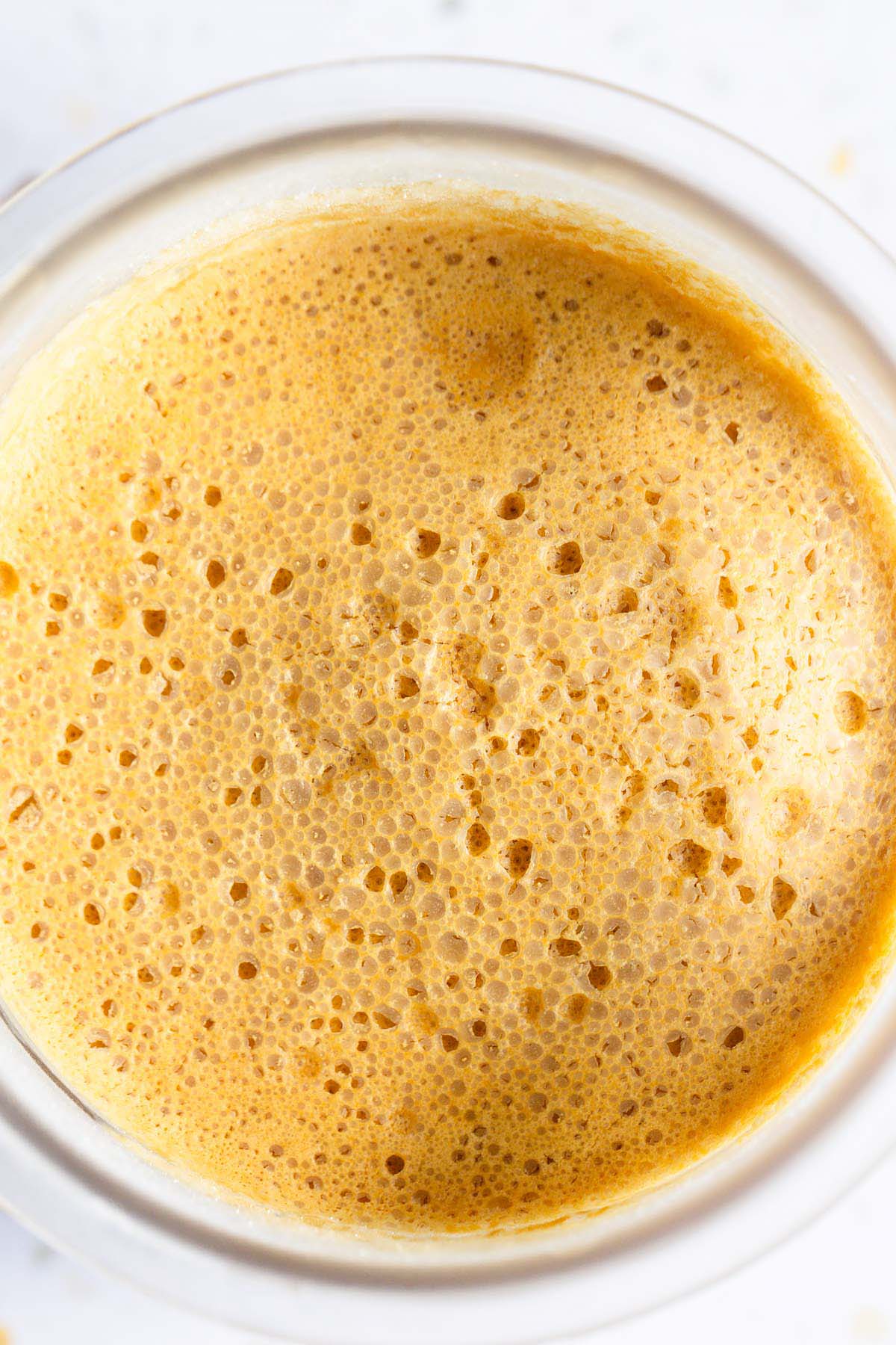 Frozen Ninja Creami salted caramel ice cream